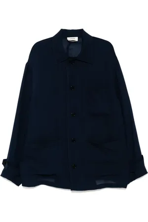 SYSTEM Sheer chore shirt