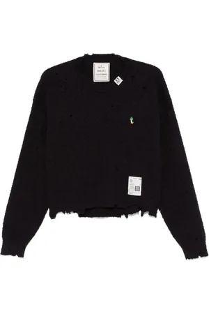 Maison Mihara Yasuhiro Distressed sweater
