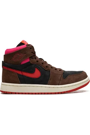 Jordan Air 1 Zoom Air CMFT "Cacao Wow/Picante Red/Black/Hyper Pink" sneakers