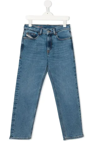 Diesel Mid-rise straight-leg jeans