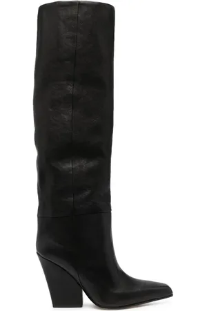 PARIS TEXAS Jane 90mm leather knee-high boots