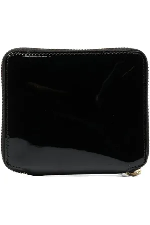 Comme des Garçons Patent leather zipped wallet