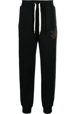 Casablanca Rainbow Crayon Temple-embroidery track pants