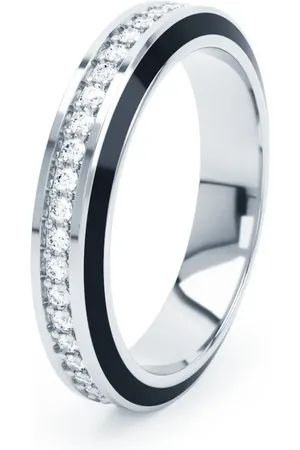 LOEV 18K recycled white gold Eternity diamond ring