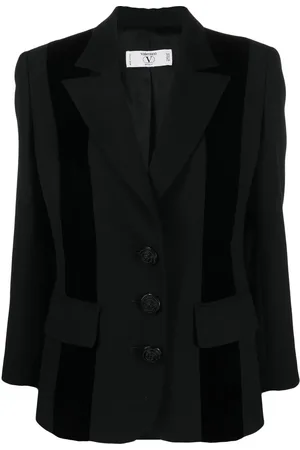 VALENTINO GARAVANI 1980s single-breasted blazer