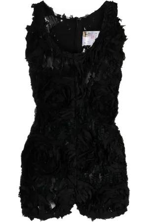 Comme des Garçons Ruched textured-finish top