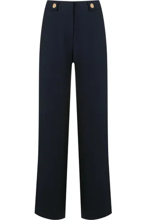 Giorgio Armani High-rise straight-leg trousers