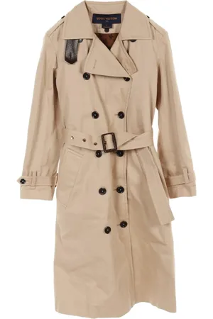 LOUIS VUITTON 2020s cotton trench coat