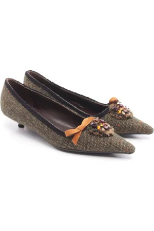 Prada 2020s tweed pumps