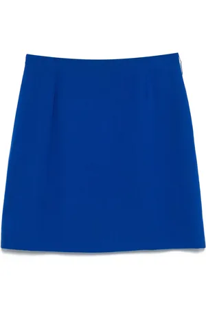 VERSACE 1990s wool mini skirt