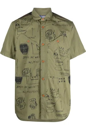 JUNYA WATANABE Graphic-print cotton shirt