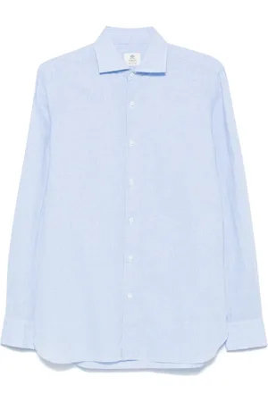 LUIGI BORRELLI NAPOLI Vichy shirt