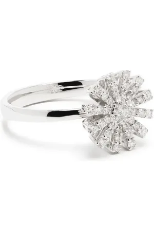 Damiani 18kt gold Margherita diamond ring
