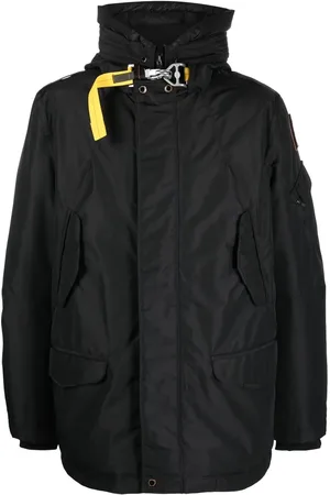 Parajumpers Logo-patch zip-up hooded jacket