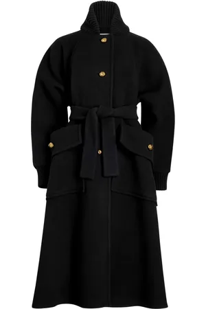 Patou Tied-waist coat