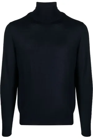 CANALI Fine-knit roll-neck jumper