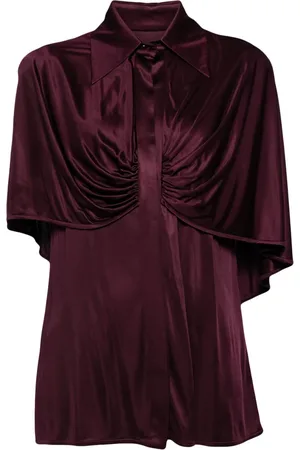Costarellos Glossy jersey shirt