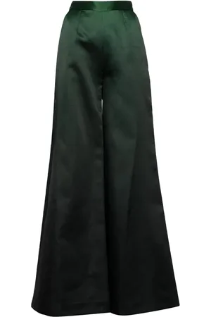 Saiid Kobeisy Gradient satin flared pants