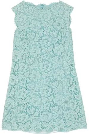 VALENTINO GARAVANI 2010 floral-lace minidress