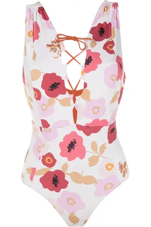 CLUBE BOSSA Sevilla lace-up swimsuit