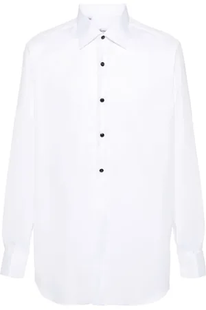 BRIONI Twill cotton shirt