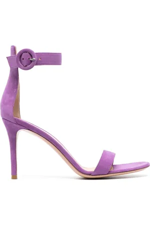 Gianvito Rossi Portofino 85mm suede sandals