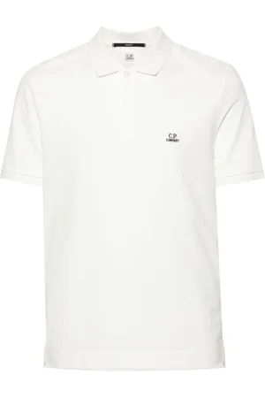C.P. Company Logo-appliqué polo shirt