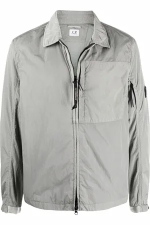 C.P. Company Logo-patch lightweight jacket