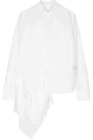 YOHJI YAMAMOTO Asymmetric cotton shirt