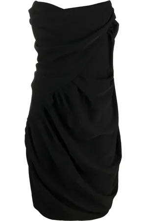 Vivienne Westwood Draped corset-bodice dress