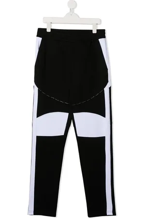 Balmain TEEN colour-block track trousers