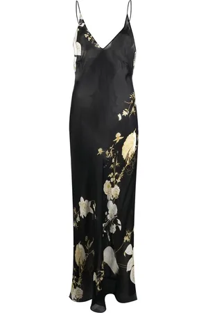 CARINE GILSON Floral-print maxi camisole dress
