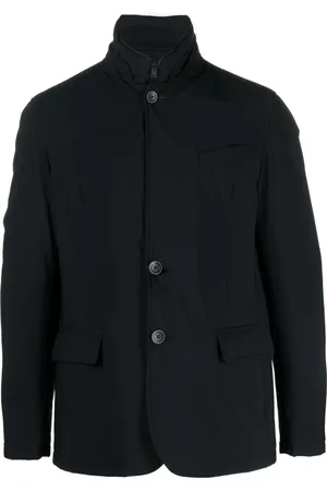 HERNO High-neck button-up jacket