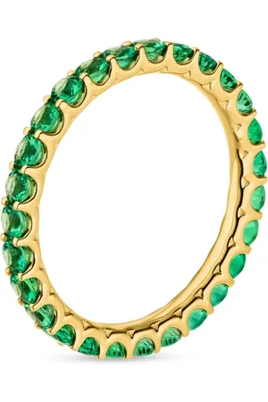 VEYNOU 14kt yellow Evergreen emerald ring