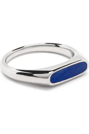 TOM WOOD Sterling Mario lapis signet ring