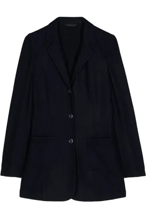 COLOMBO Notched-lapel single-breasted blazer