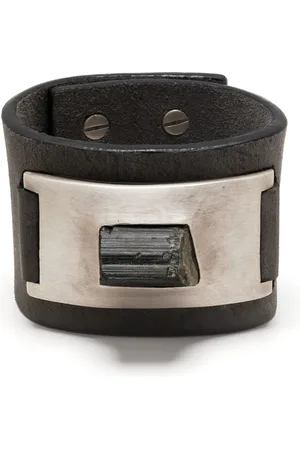 PARTS OF FOUR Amulet leather cuff