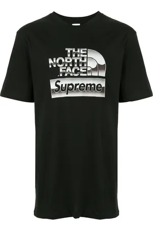 Supreme Tnf metallic logo T-shirt