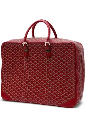 GOYARD Goyardine zipped suitcase