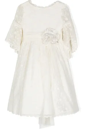 Amaya Floral-lace party dress