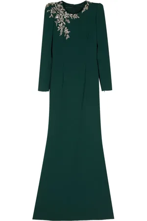 Jenny Packham Angel Eyes crystal-embellished dress