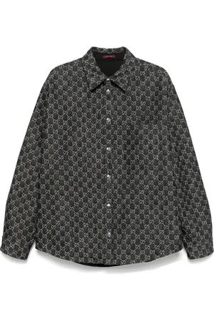 Gucci GG jacquard reversible shirt