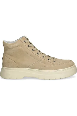 HUGO BOSS Logo-patch hi-top sneakers