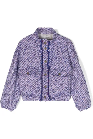 PHILOSOPHY DI LORENZO SERAFINI Tweed bomber jacket