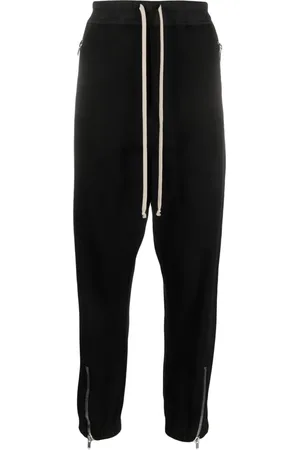 Rick Owens Tecuatl stretch-cotton track pants