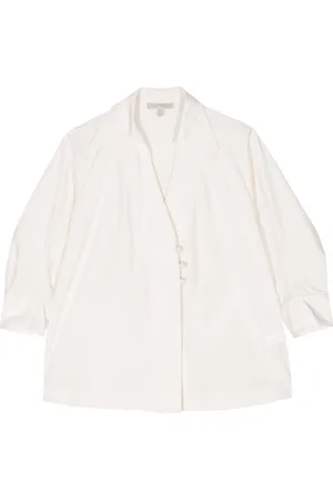 SHIATZY CHEN Knot-detail crinkled shirt