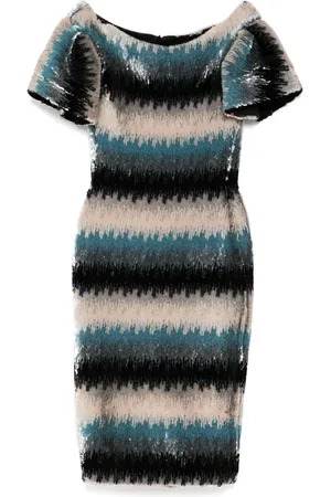 Saiid Kobeisy Bead-embellished midi dress