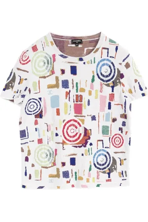 CHANEL 1986-1988s Cocomark T-shirt