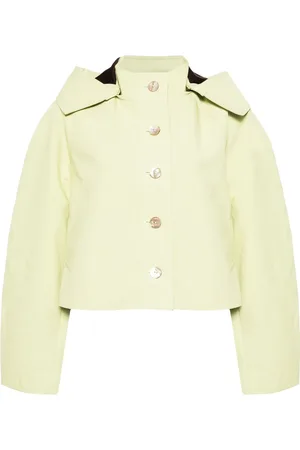 ULLA JOHNSON Hooded cropped jacket