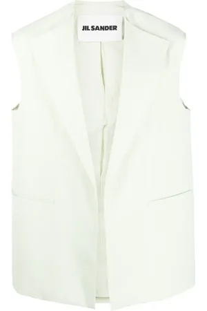 Jil Sander V-neck single-breasted vest
